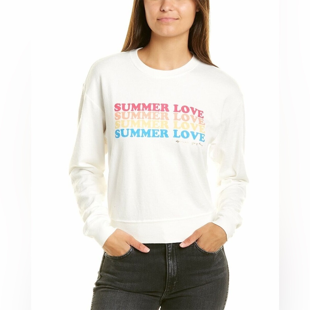 Spiritual Gangster Summer Love Savasana Sweater, Large